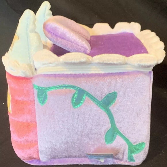 Baby Gund My Little Princess Purple Castle Plush Playset Zip Storage Frog Mirror - Picture 2 of 12